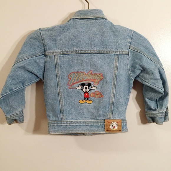 Mickey & Co. Other - Mickey & Co. Disney Jean Jacket Embroidered 5/6